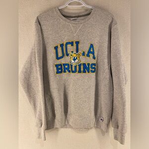 Light Grey UCLA Bruins Sweater Crewneck | Size Large